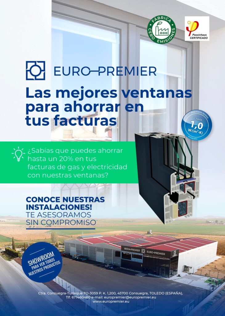Euro Premier, fabricante de ventanas de PVC en Consuegra